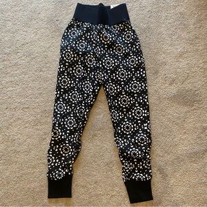 Black and White Printed Joggers NWT